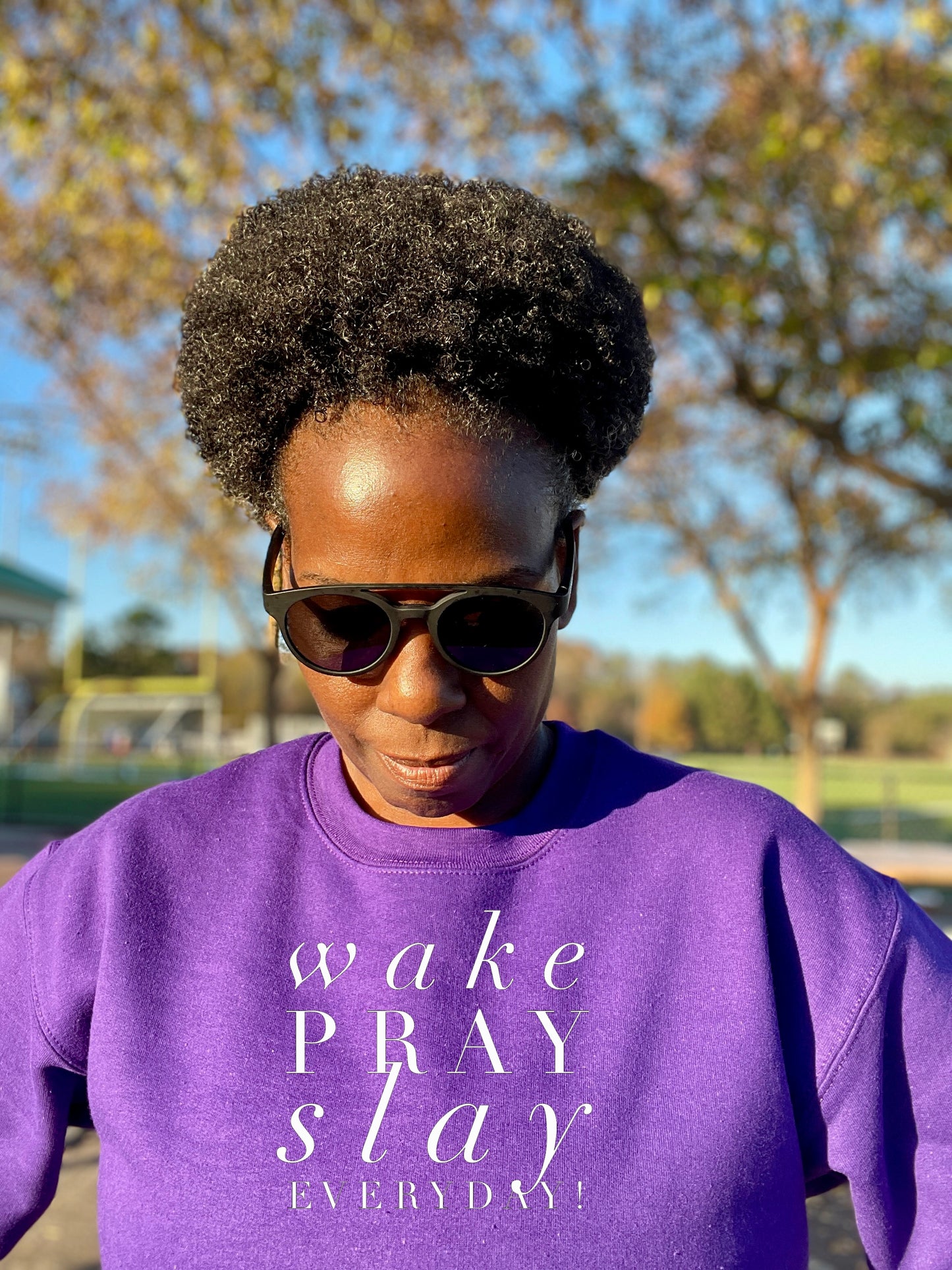 Wake Pray Slay Crewneck Sweatshirt