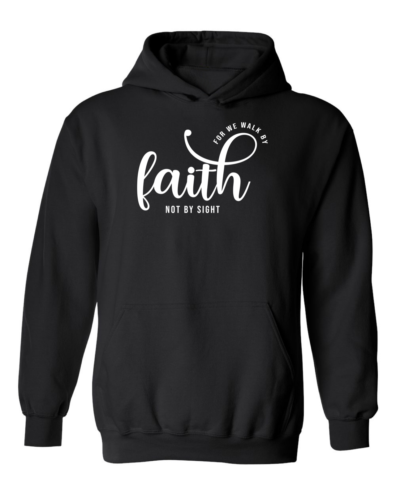 Walk By Faith Bright Colors Hoodie