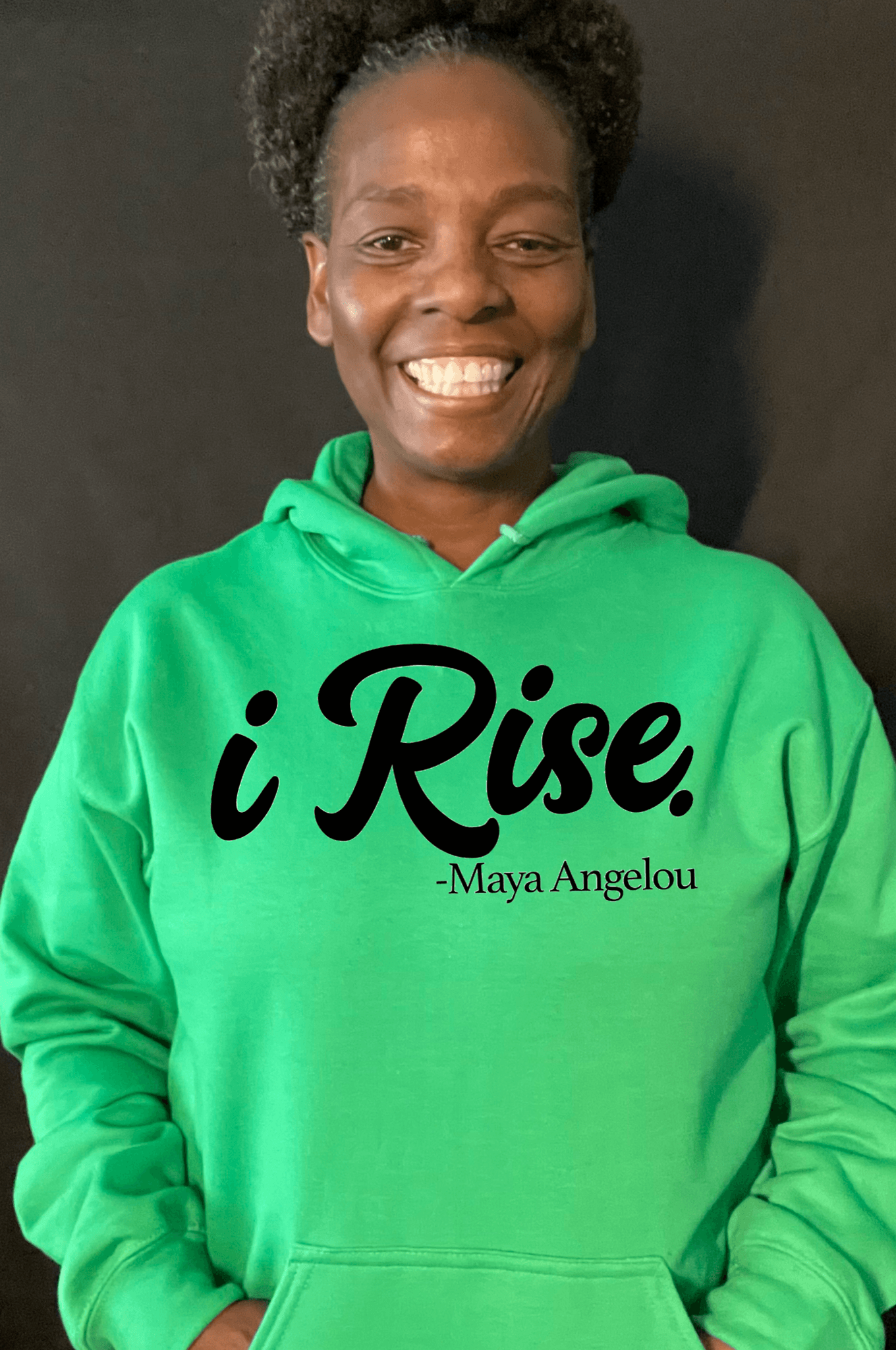 Green i Rise Hoodie