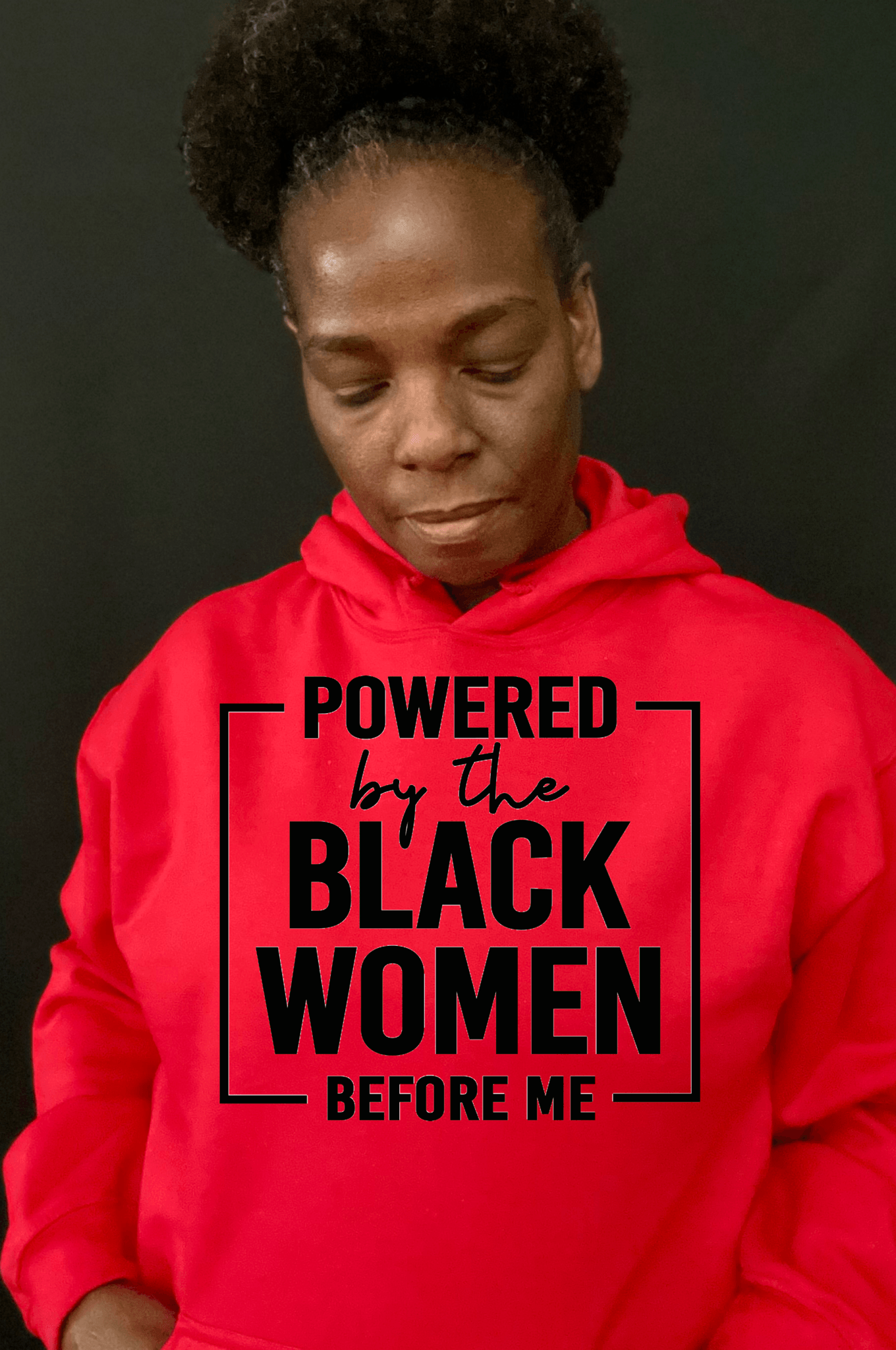 Red Black History hoodie