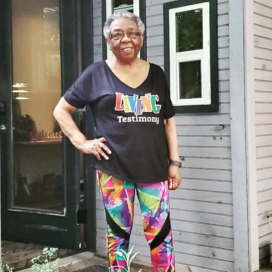 Living Testimony Black Don't Crack T Shirt T shirt Bella Canva