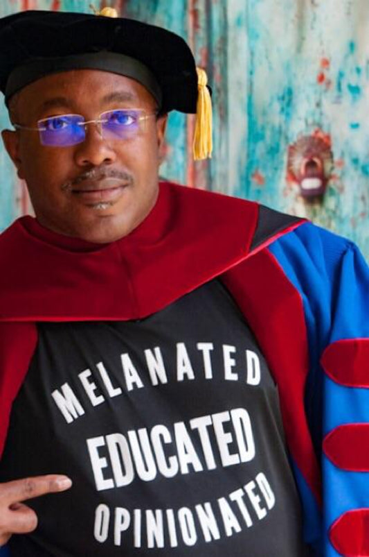 Melanated Educated Opinionated - Mens T-shirt T shirt Sport Tek