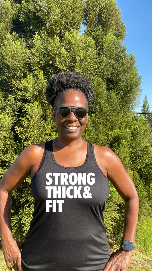 Strong Thick Fit Racerback Tank Top