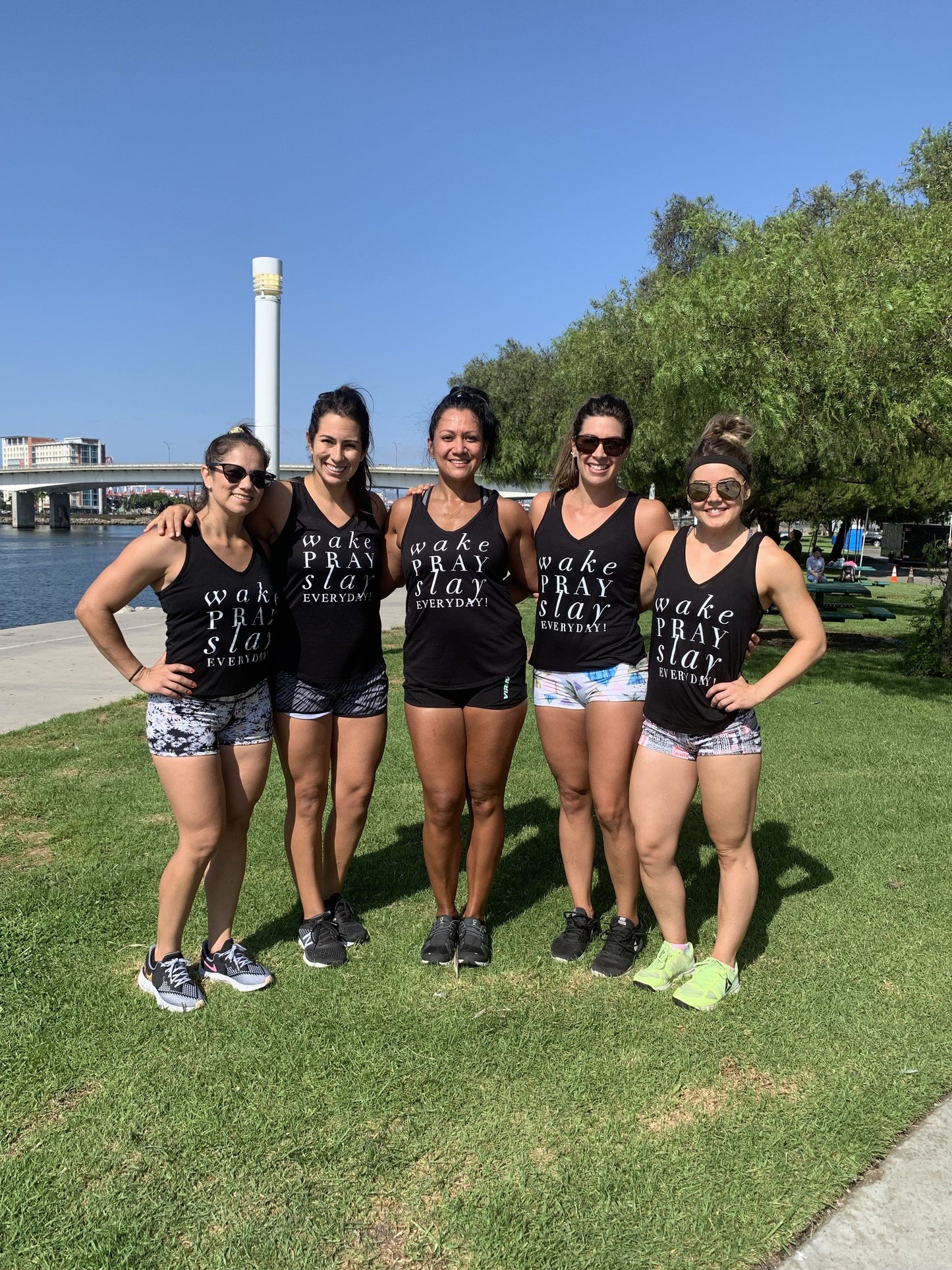 Wake Pray Slay Everyday - Tank Tank Top Bella Canva
