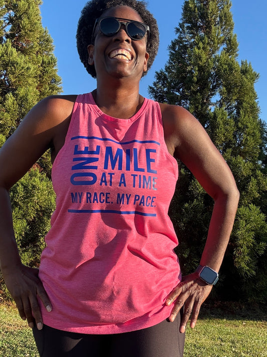 Your Race Your Pace Racerback Tank Top