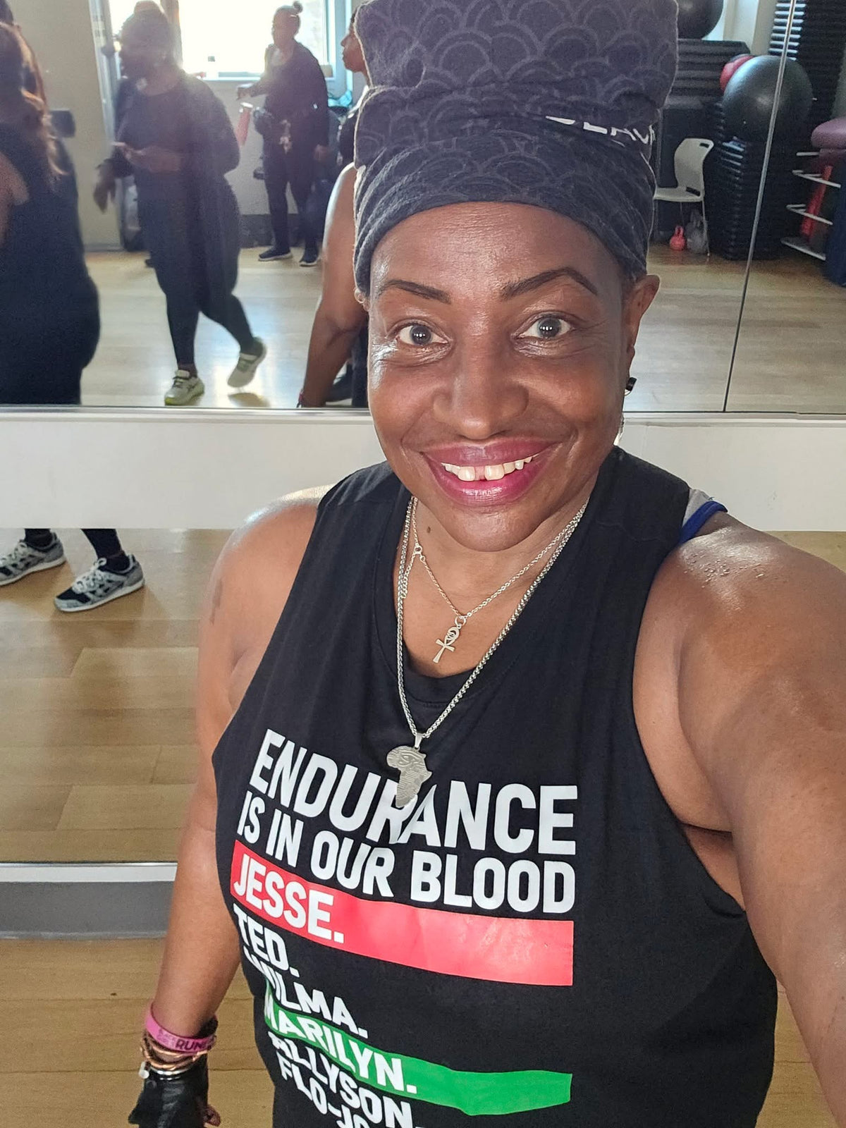 Endurance is in Our Blood  Muscle Tank