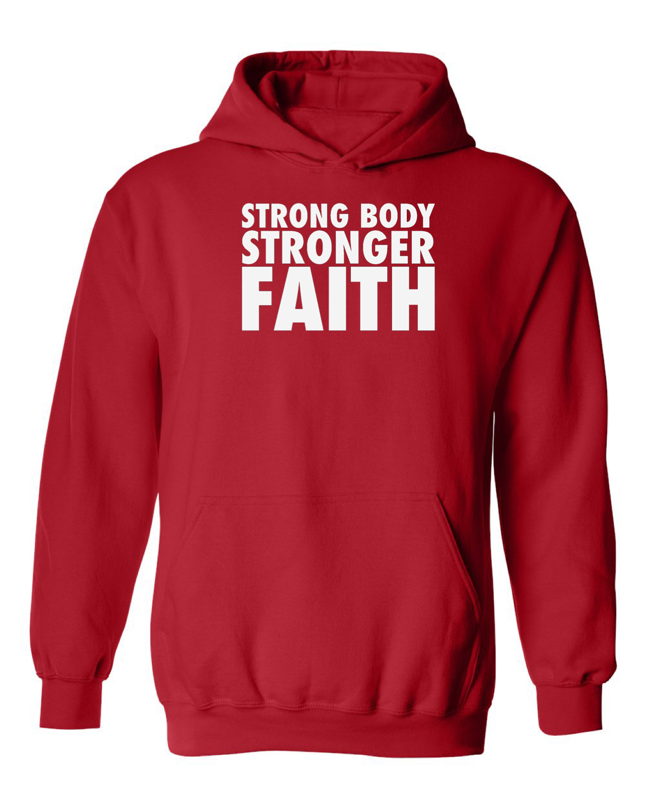 Bright red hoodie 2025