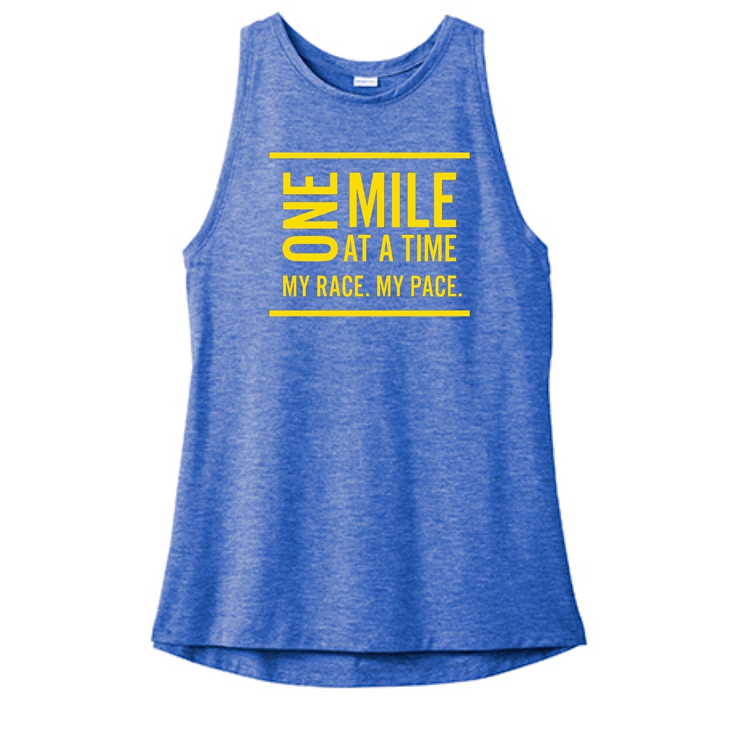 Your Race Your Pace Racerback Tank Top