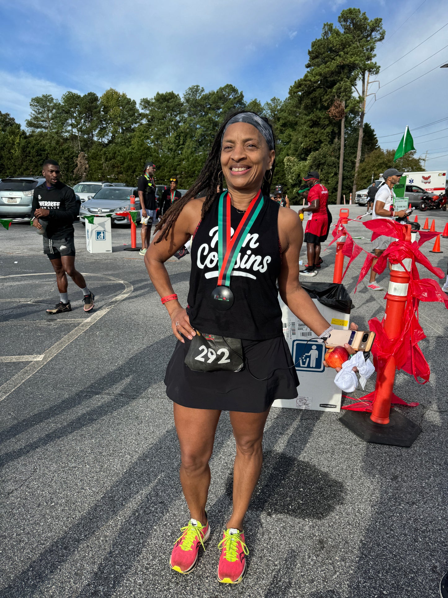 Run Cousins Crop Tank