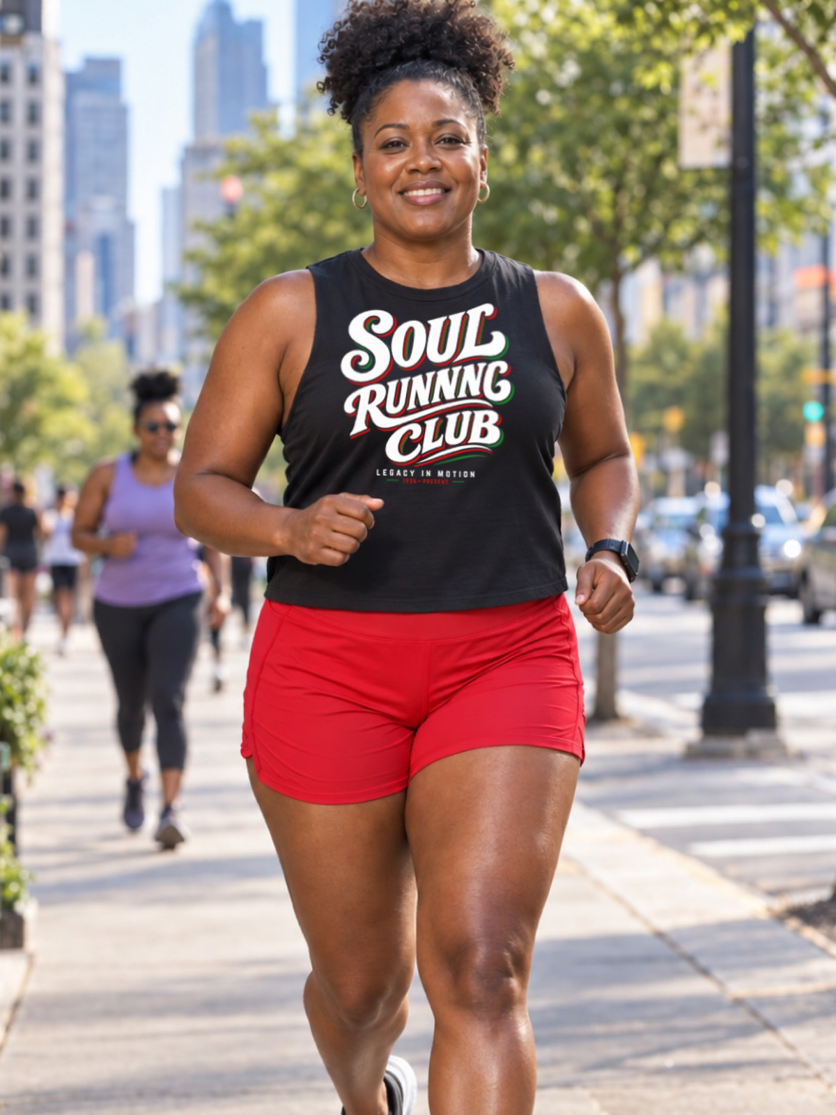 The Soul Running Club Crop Tank