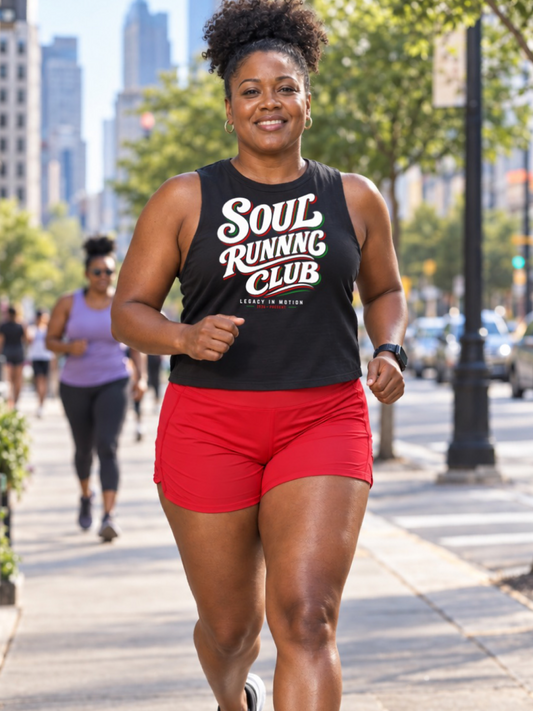 The Soul Running Club Crop Tank