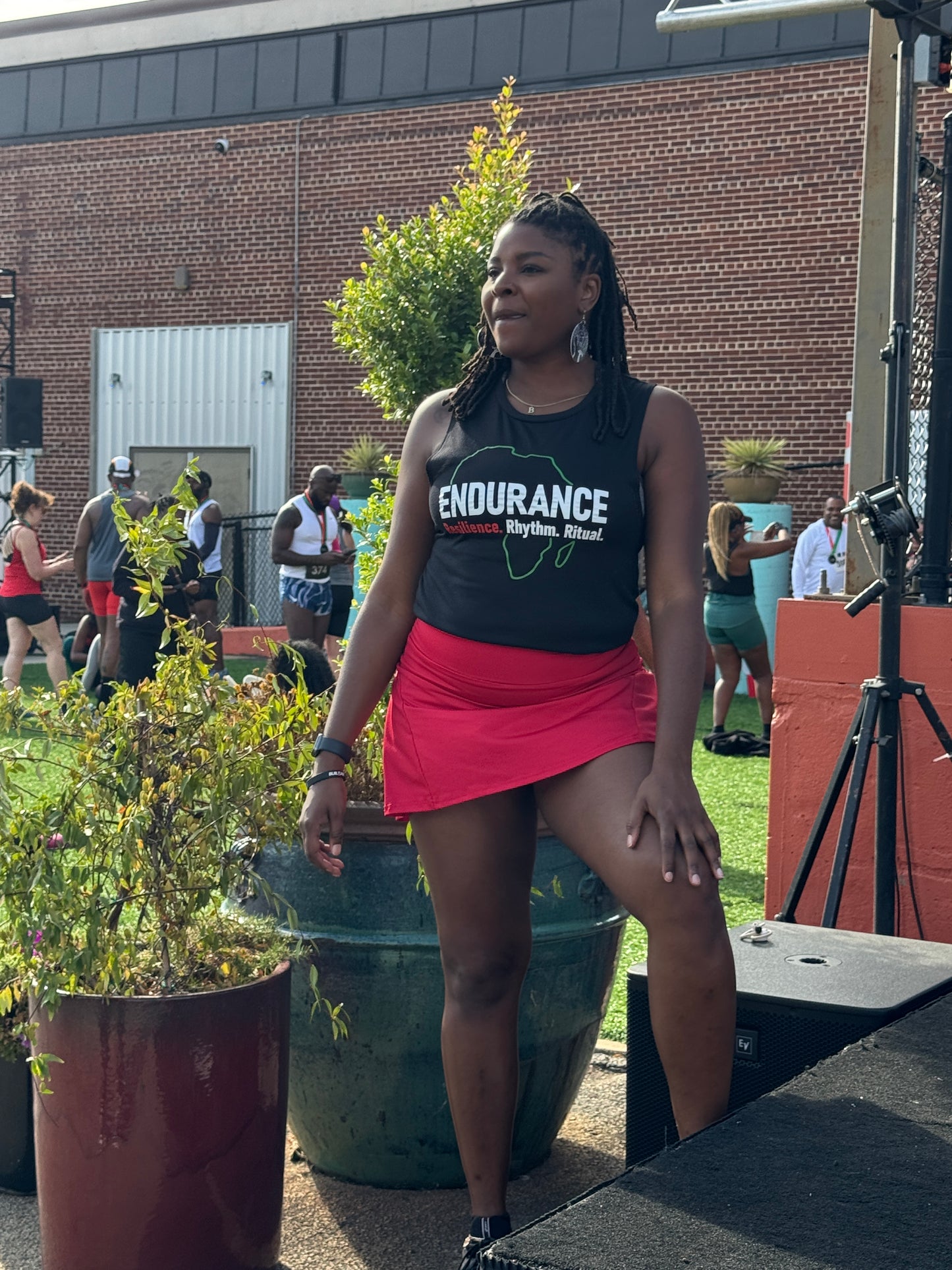 Endurance - Resilience. Rhythm. Ritual.  Crop Tank