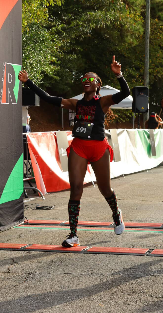 Runner Runner Runner Racerback Crop