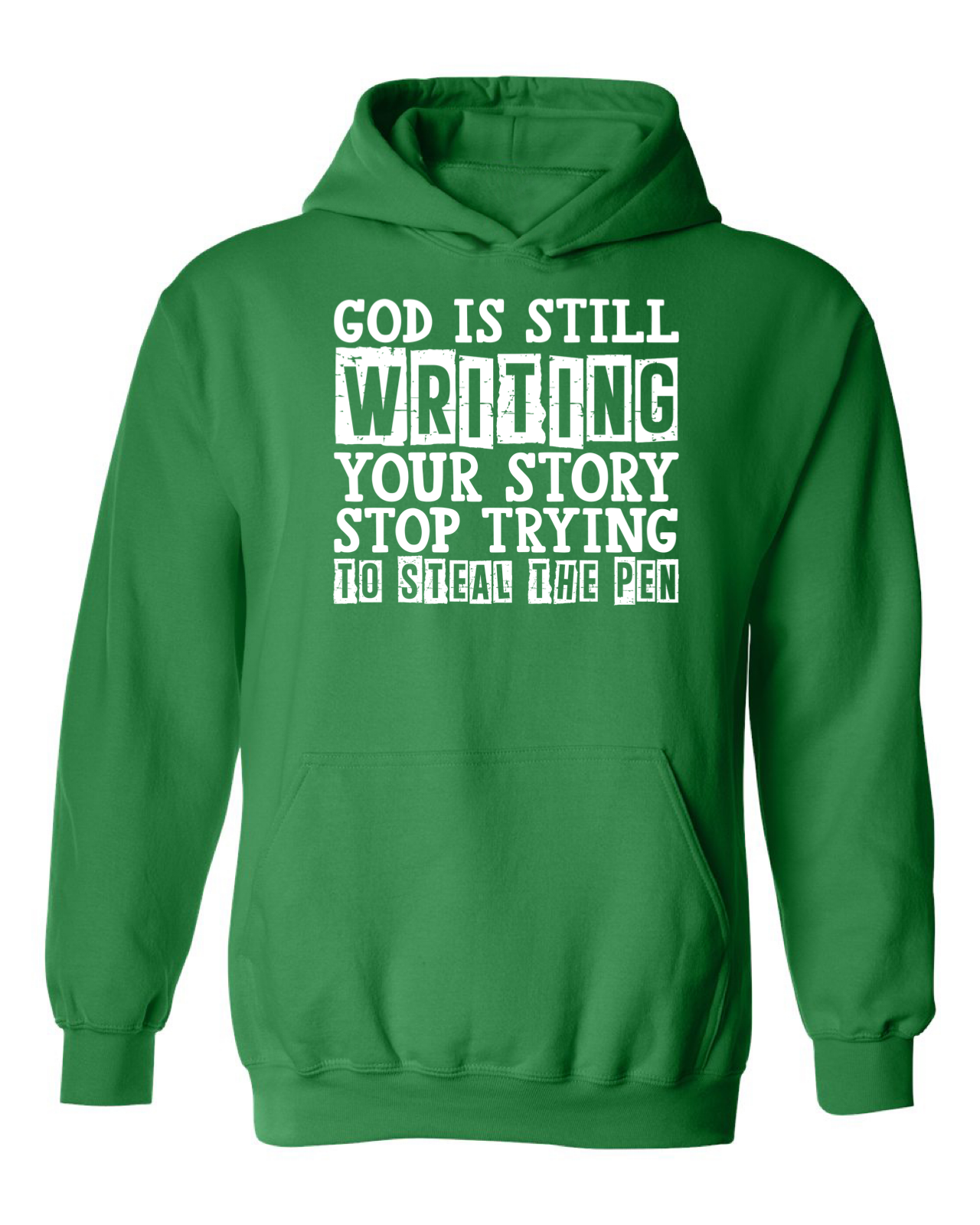 God is Still Writing Your Story Bright Colors Hoodie