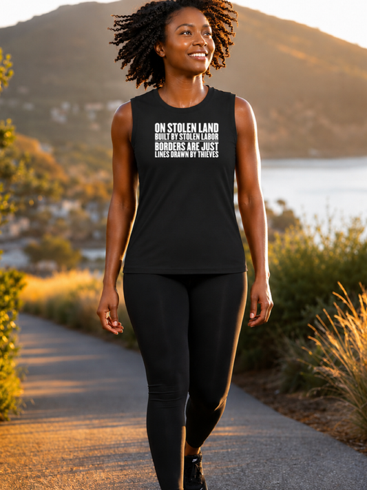 On Stolen Land Muscle Tank