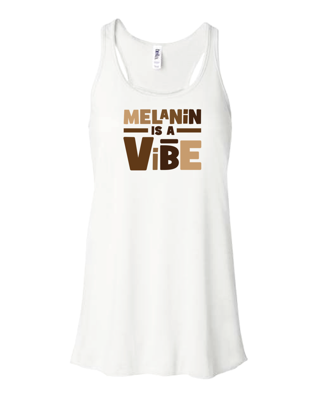 Melanin is a Vibe Racerback Tank Top