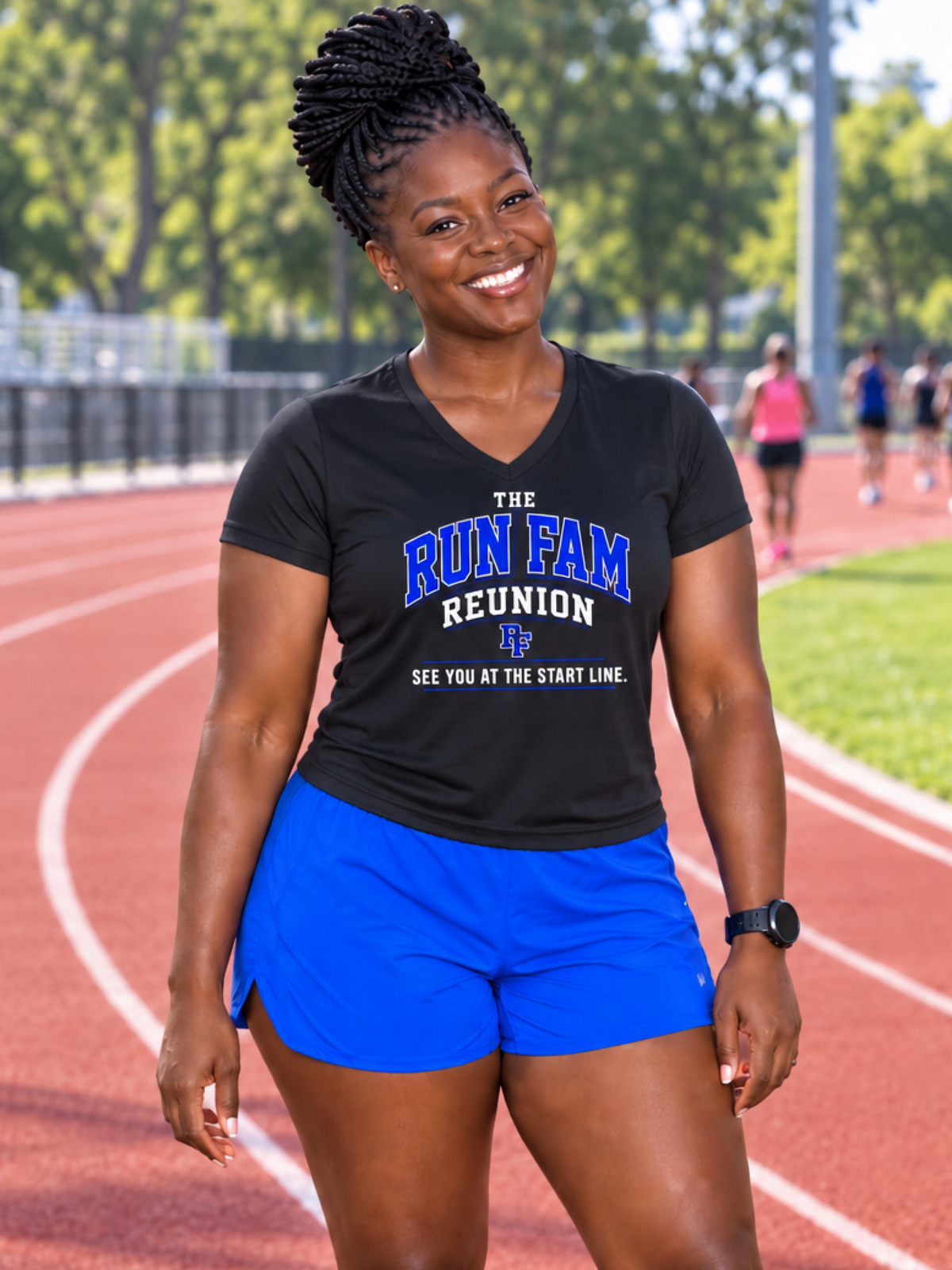 The Run Fam Family Reunion Performance Tee
