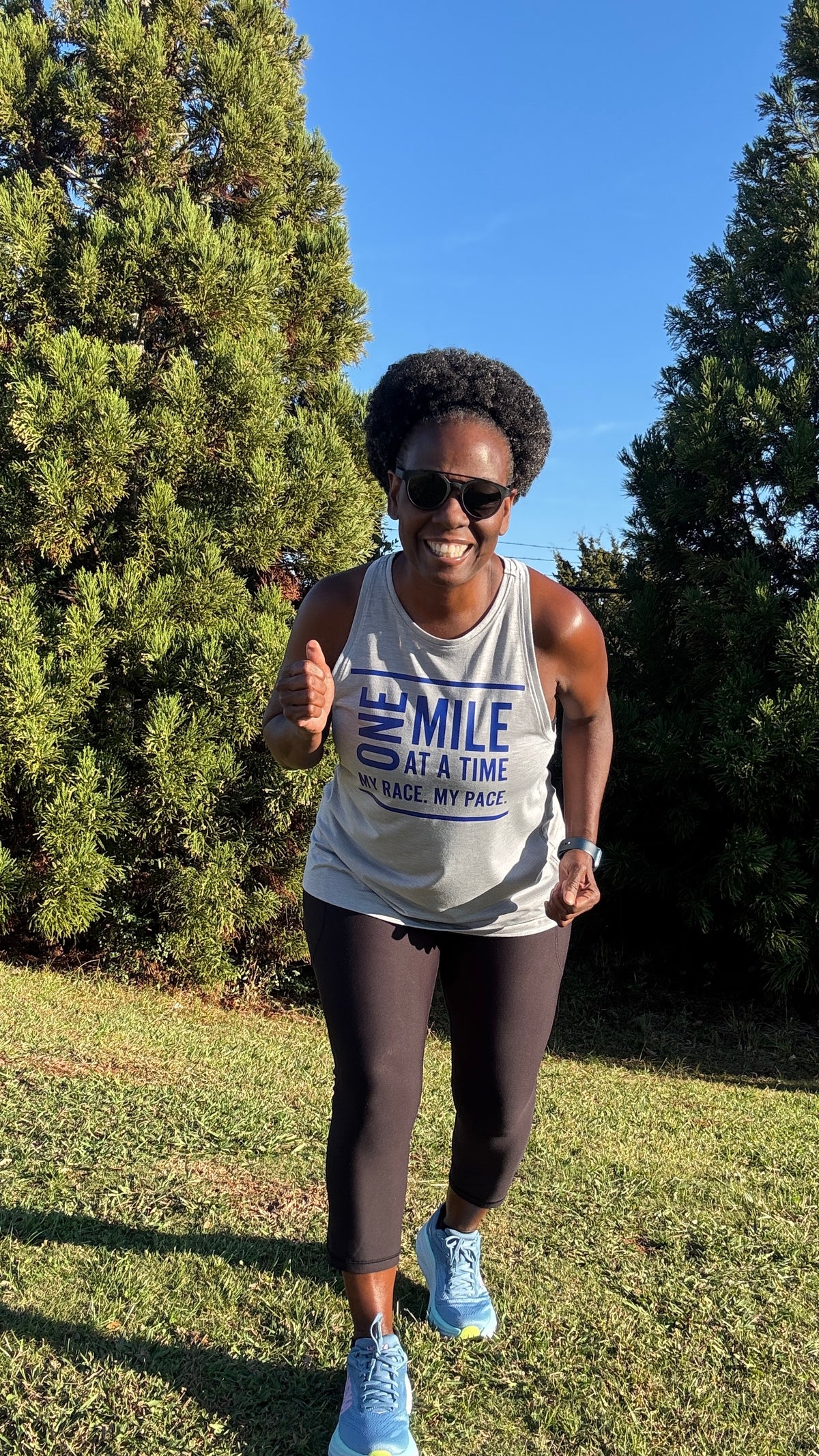 Your Race Your Pace Racerback Tank Top