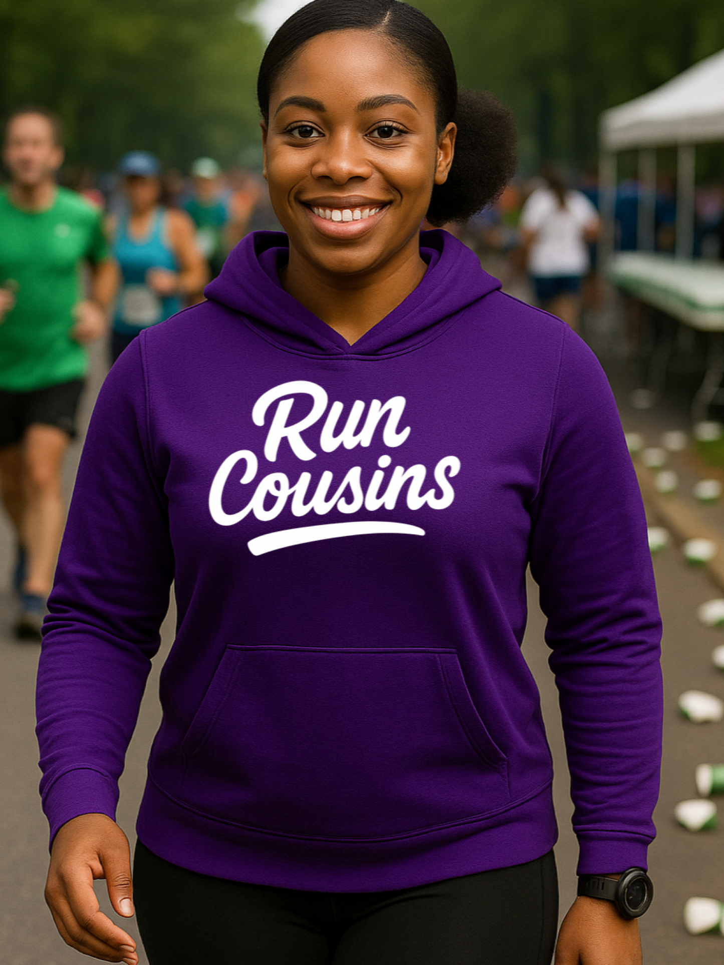 Run Cousins Unisex Hoodie