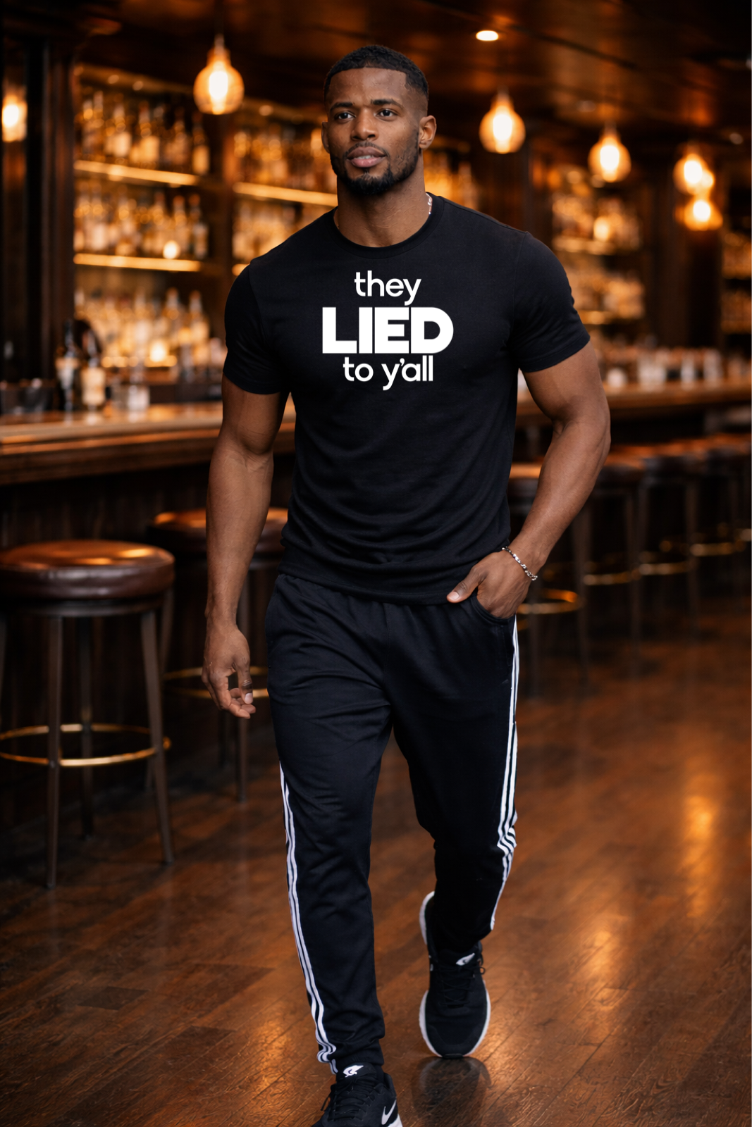 Men's They Lied Performance T-shirt