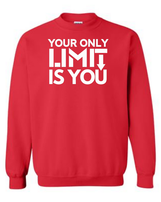 Men's Your Only Limit is You Crewneck Sweatshirt