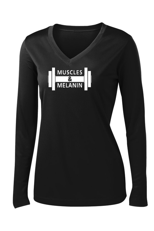 Muscles & Melanin Long Sleeve T-shirt