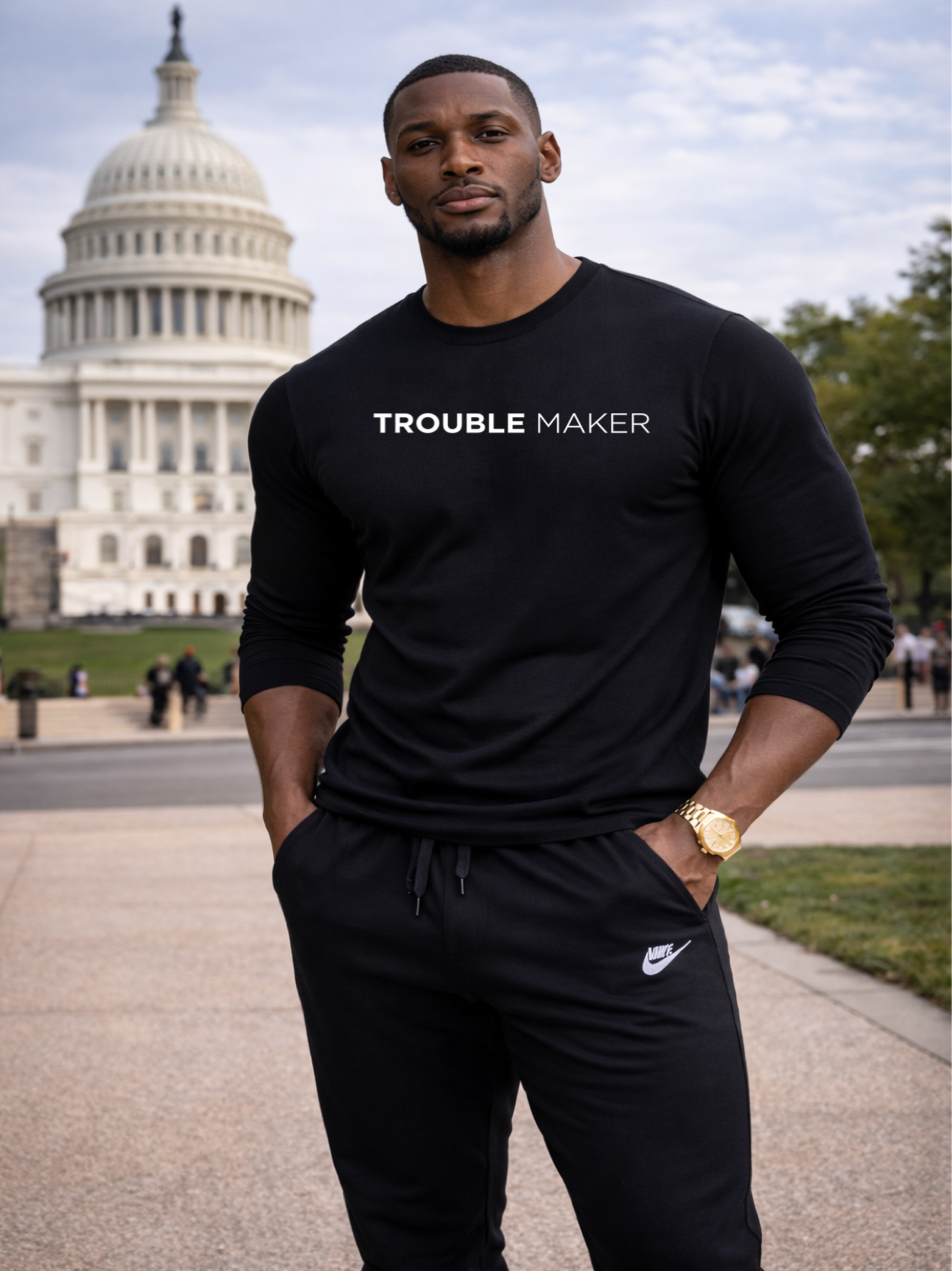 Men’s Trouble Maker Long Sleeve