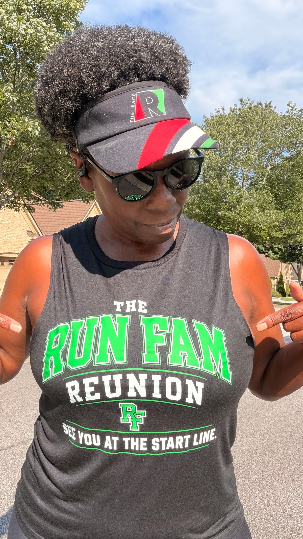 The Run Fam Reunion Muscle Tank