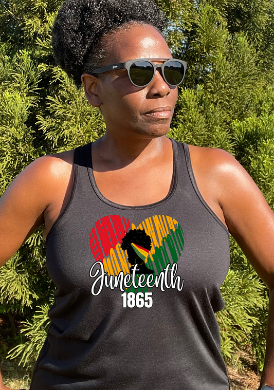 Juneteenth Celebration Racerback Tank Top
