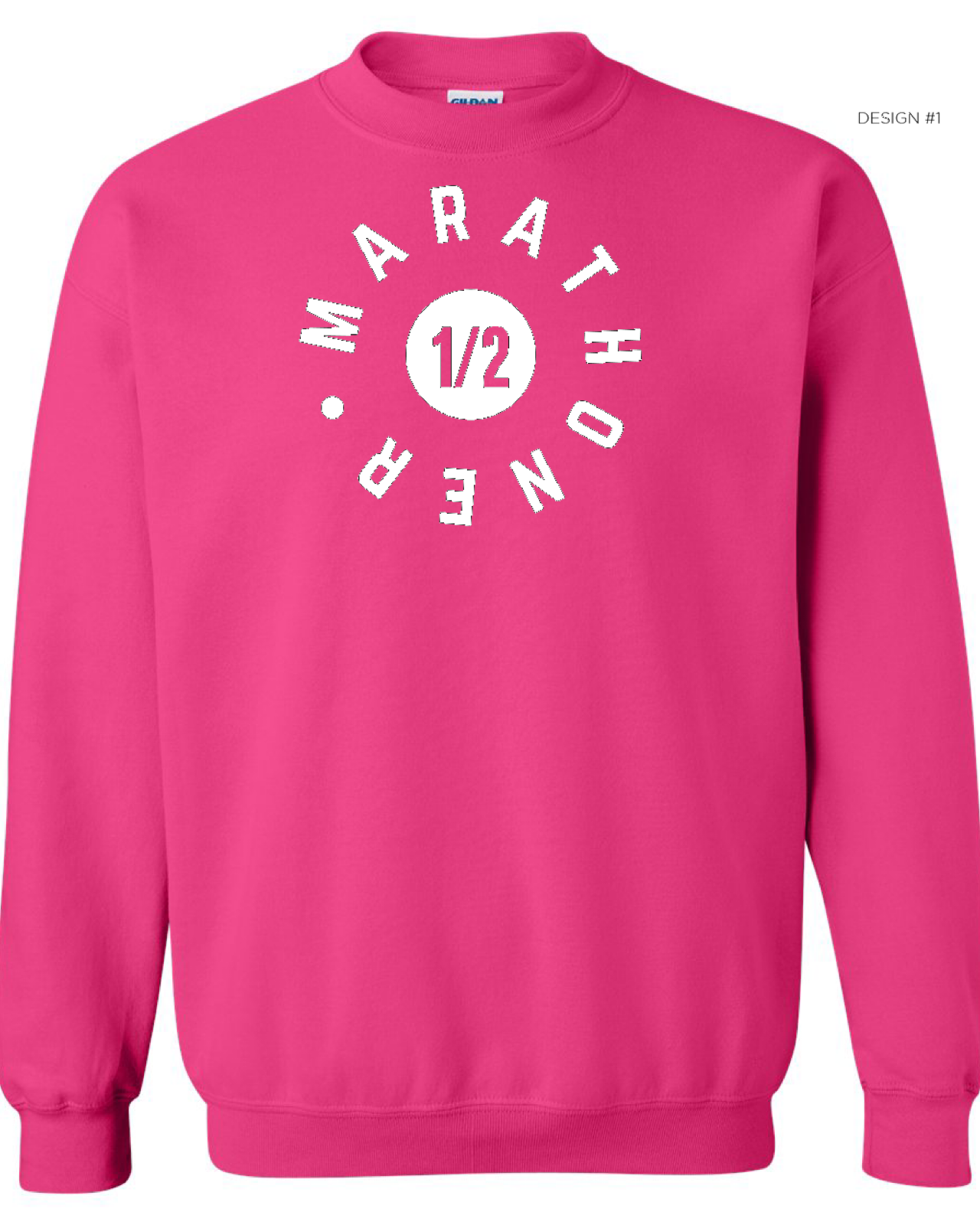 Half Marathoner Crewneck Sweatshirt