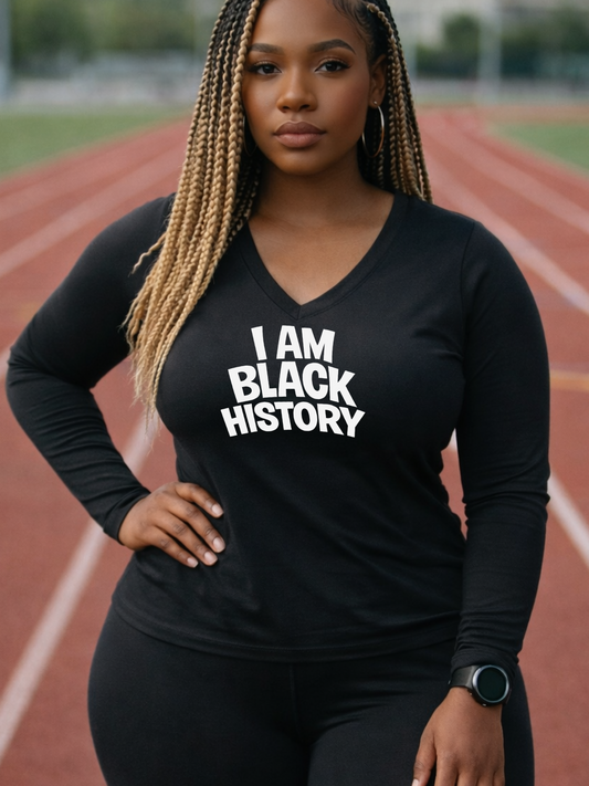 I Am Black History Long Sleeve