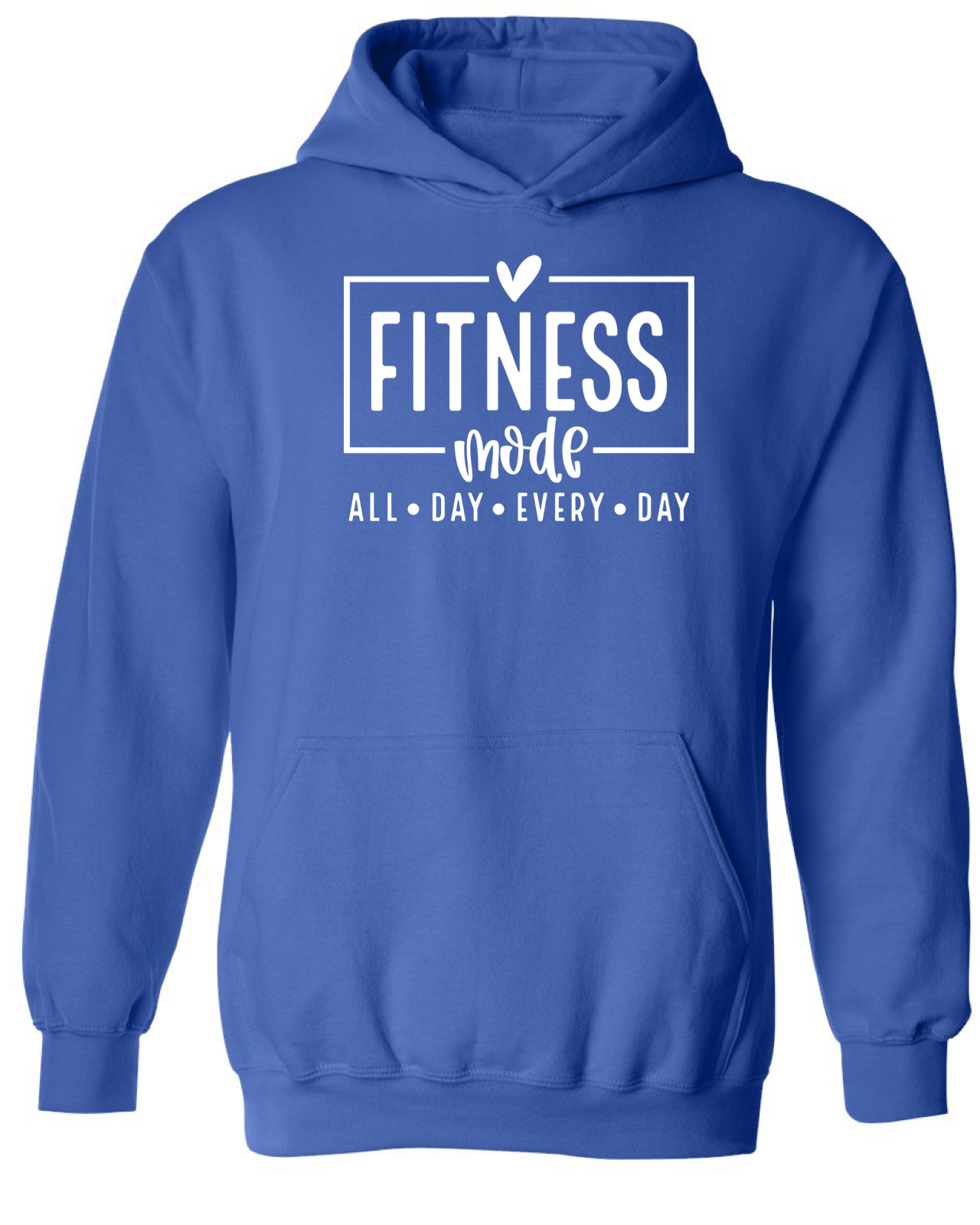 Fitness Mode Bright Colors Hoodie