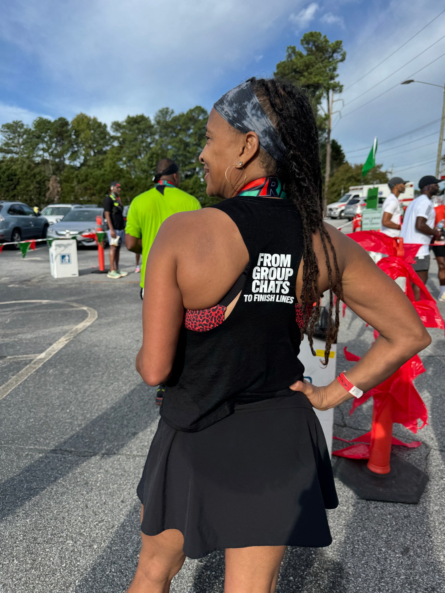 Run Cousins Crop Tank