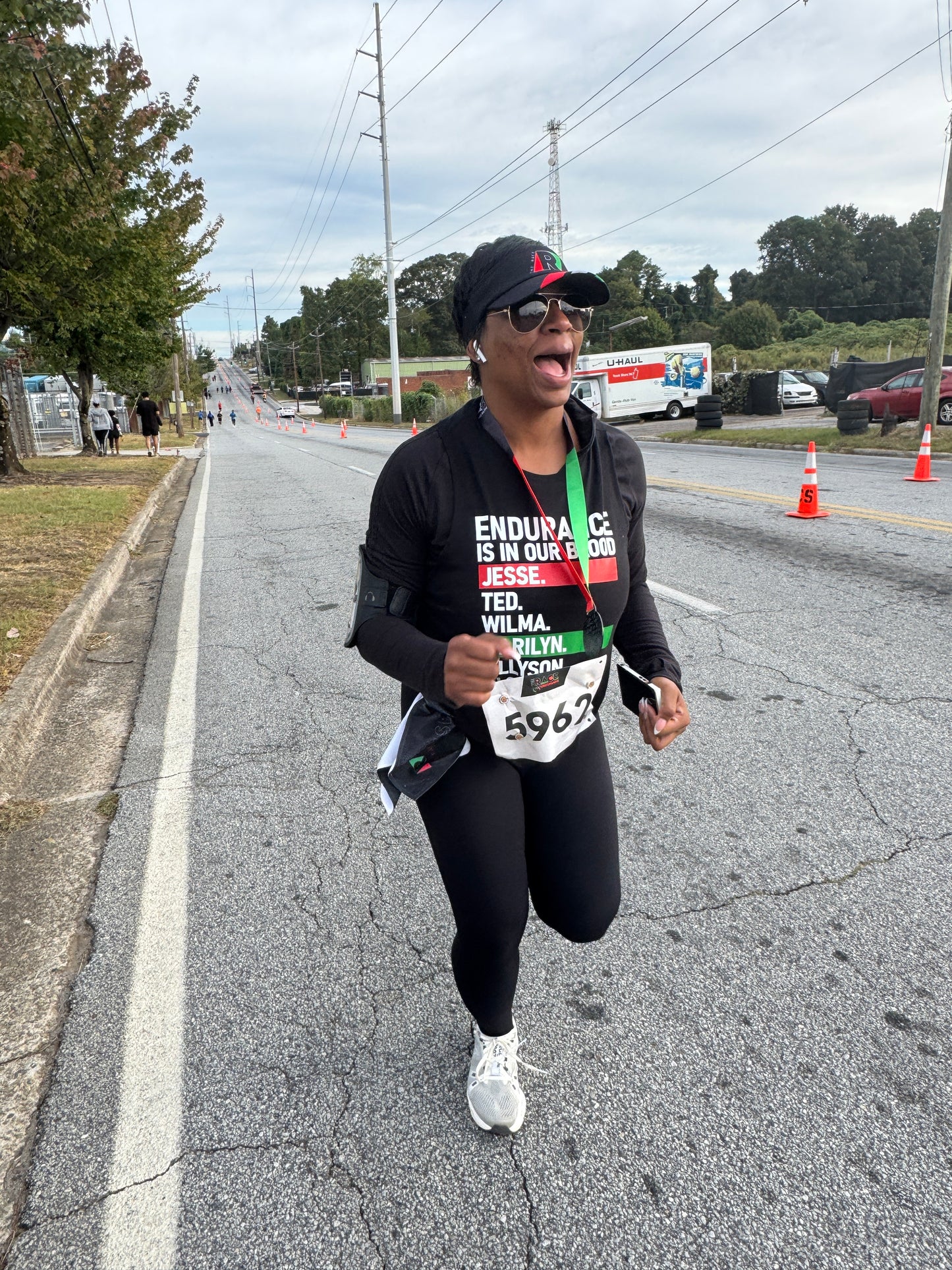 Endurance is in our Blood  Crop Tank
