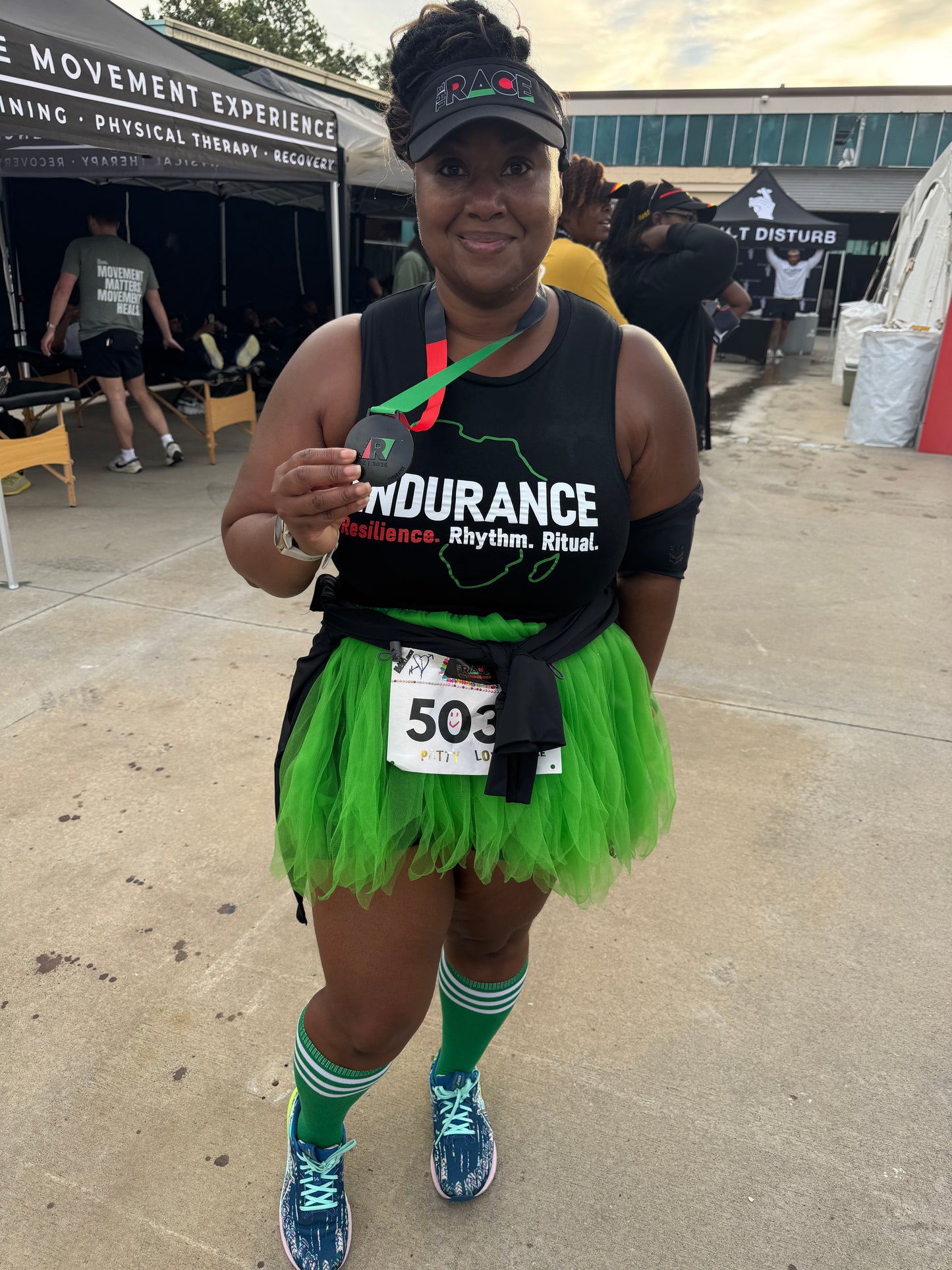 Endurance - Resilience. Rhythm. Ritual.  Crop Tank