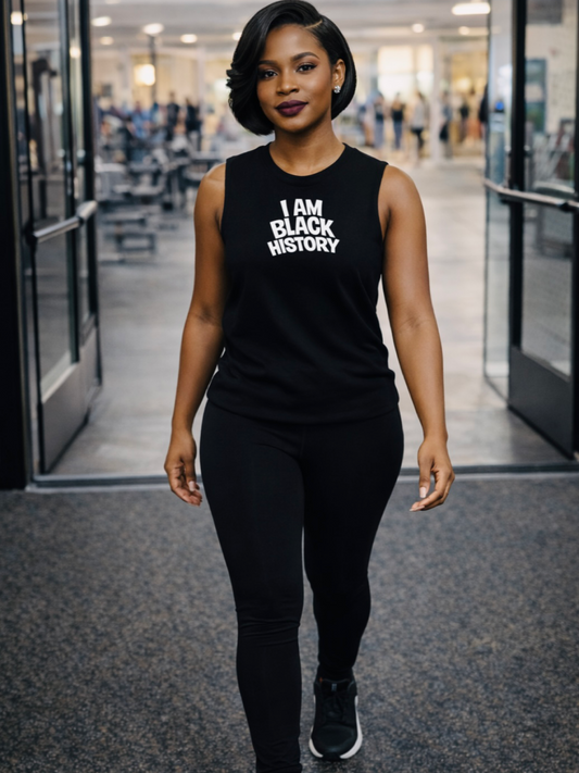 I Am Black History (2026) Muscle Tank