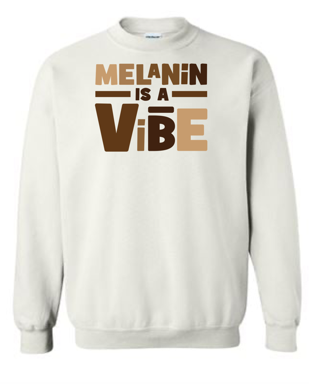 Melanin is A Vibe Crewneck Sweatshirt
