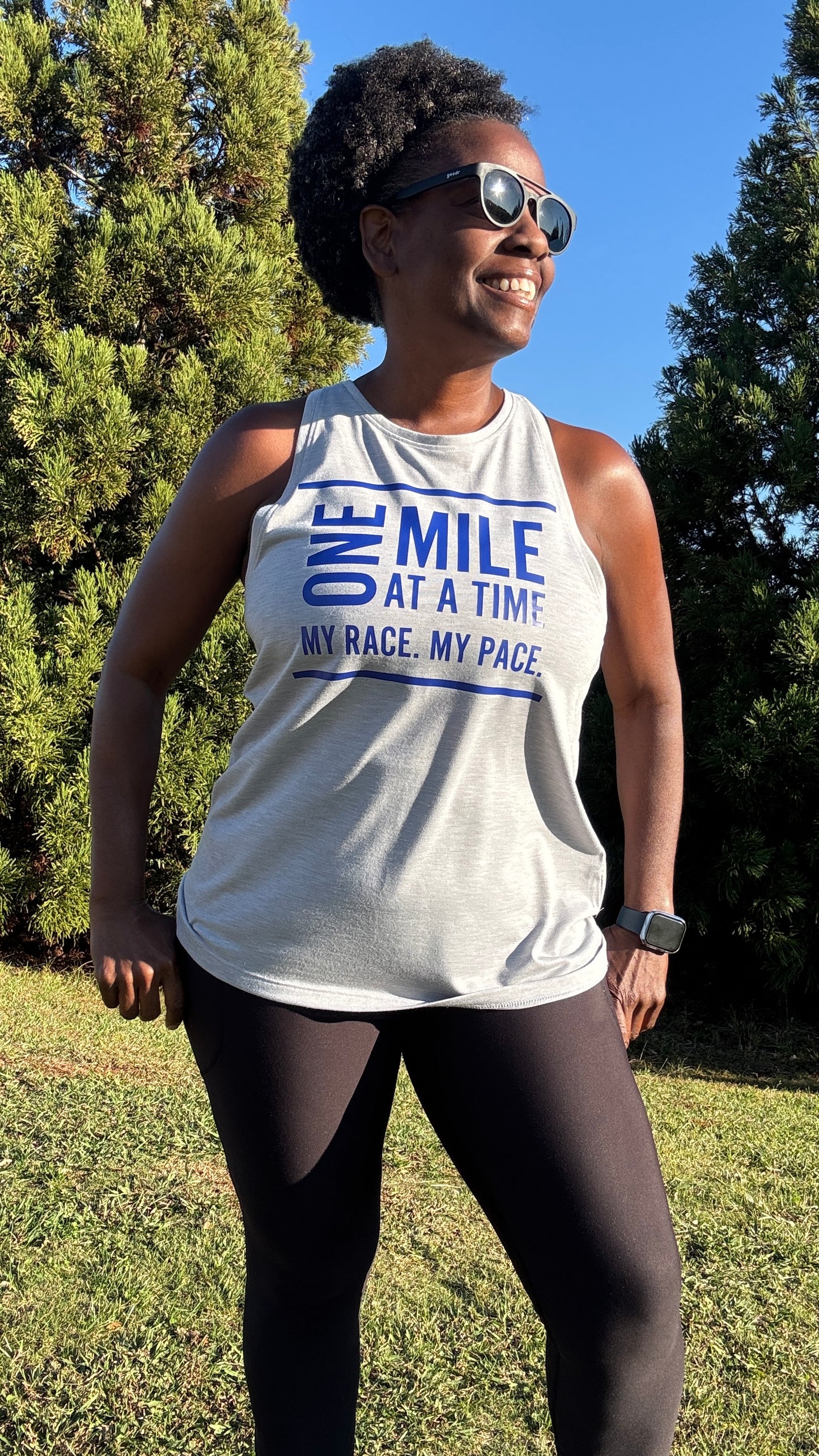 Your Race Your Pace Racerback Tank Top