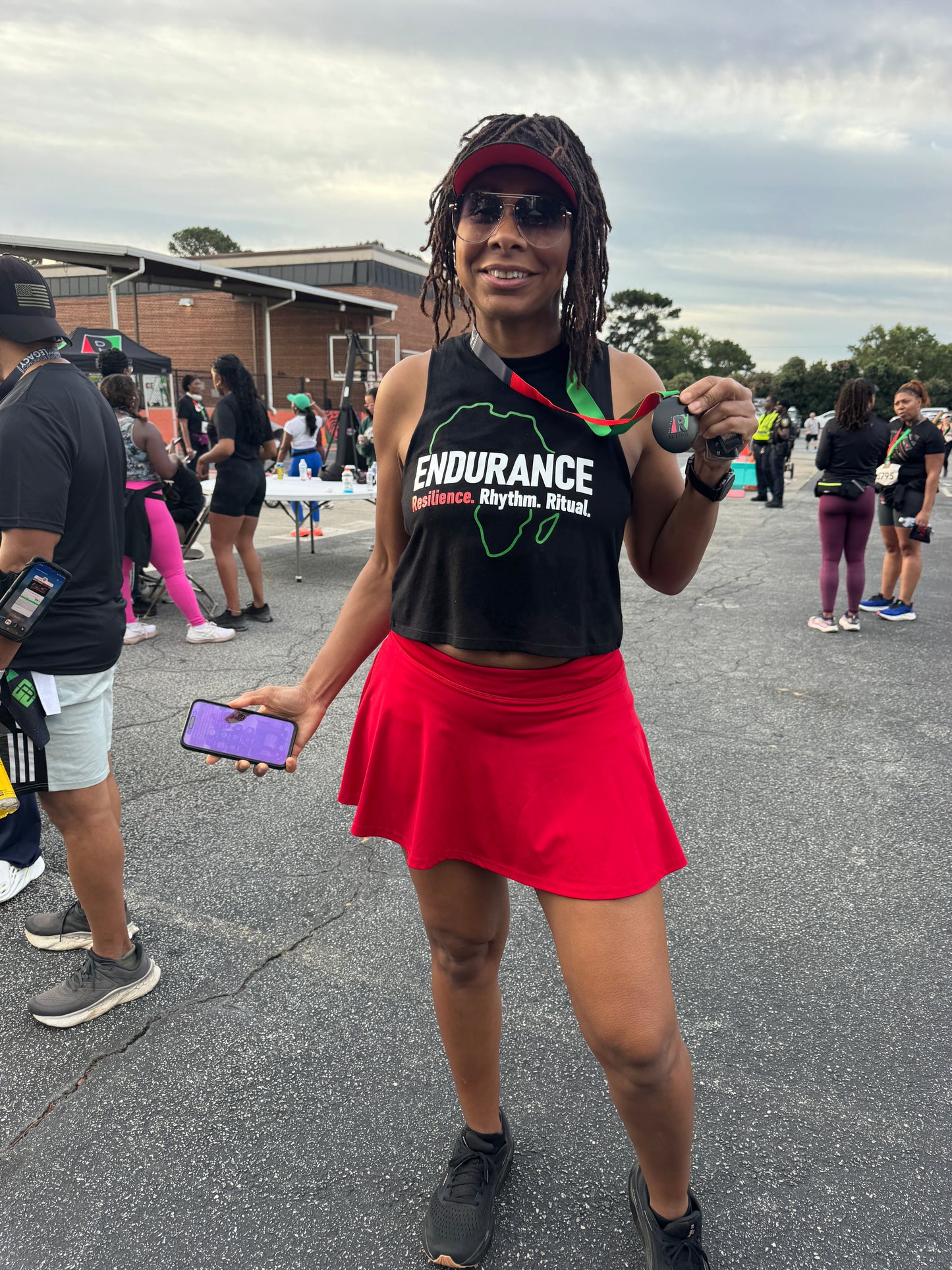 Endurance - Resilience. Rhythm. Ritual.  Crop Tank