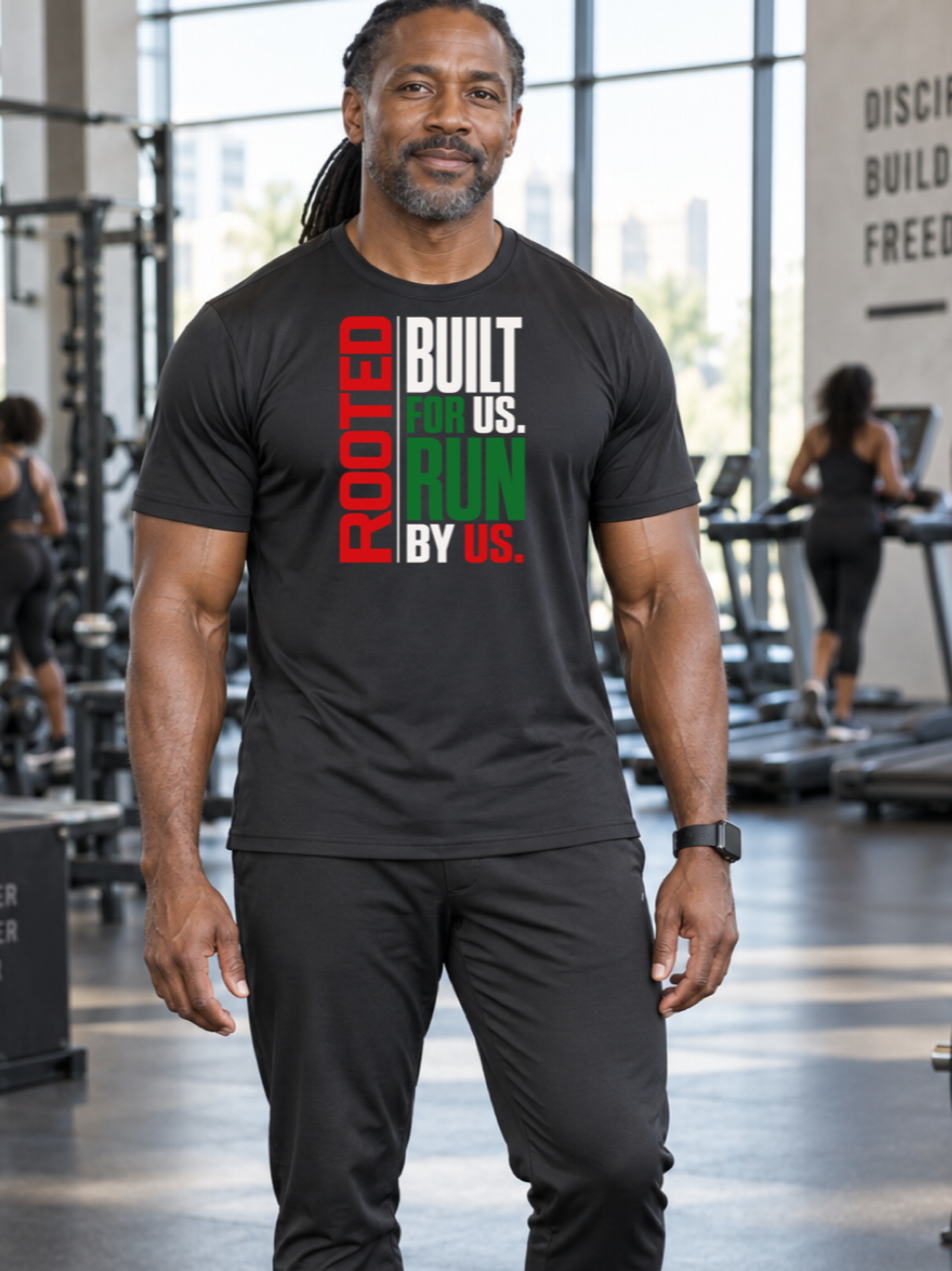 Men’s Rooted: Built For Us By Us Performance Tee