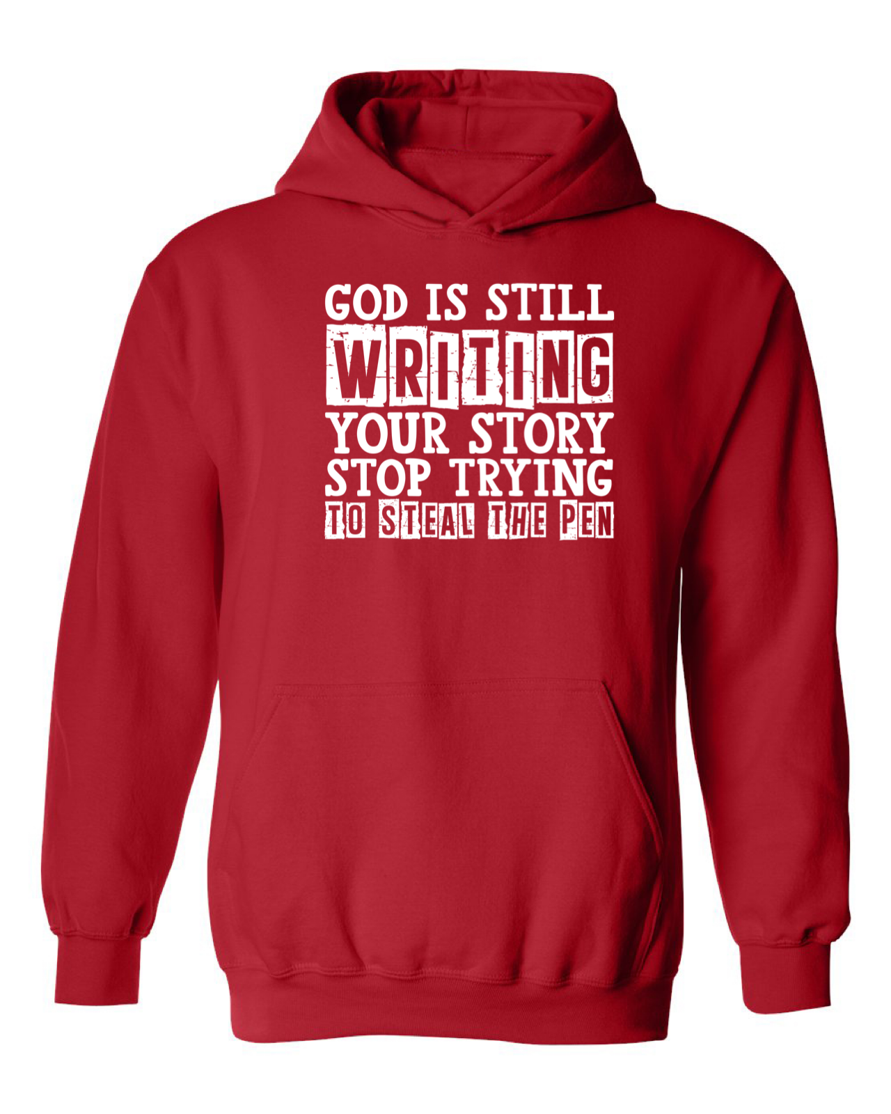 God is Still Writing Your Story Bright Colors Hoodie