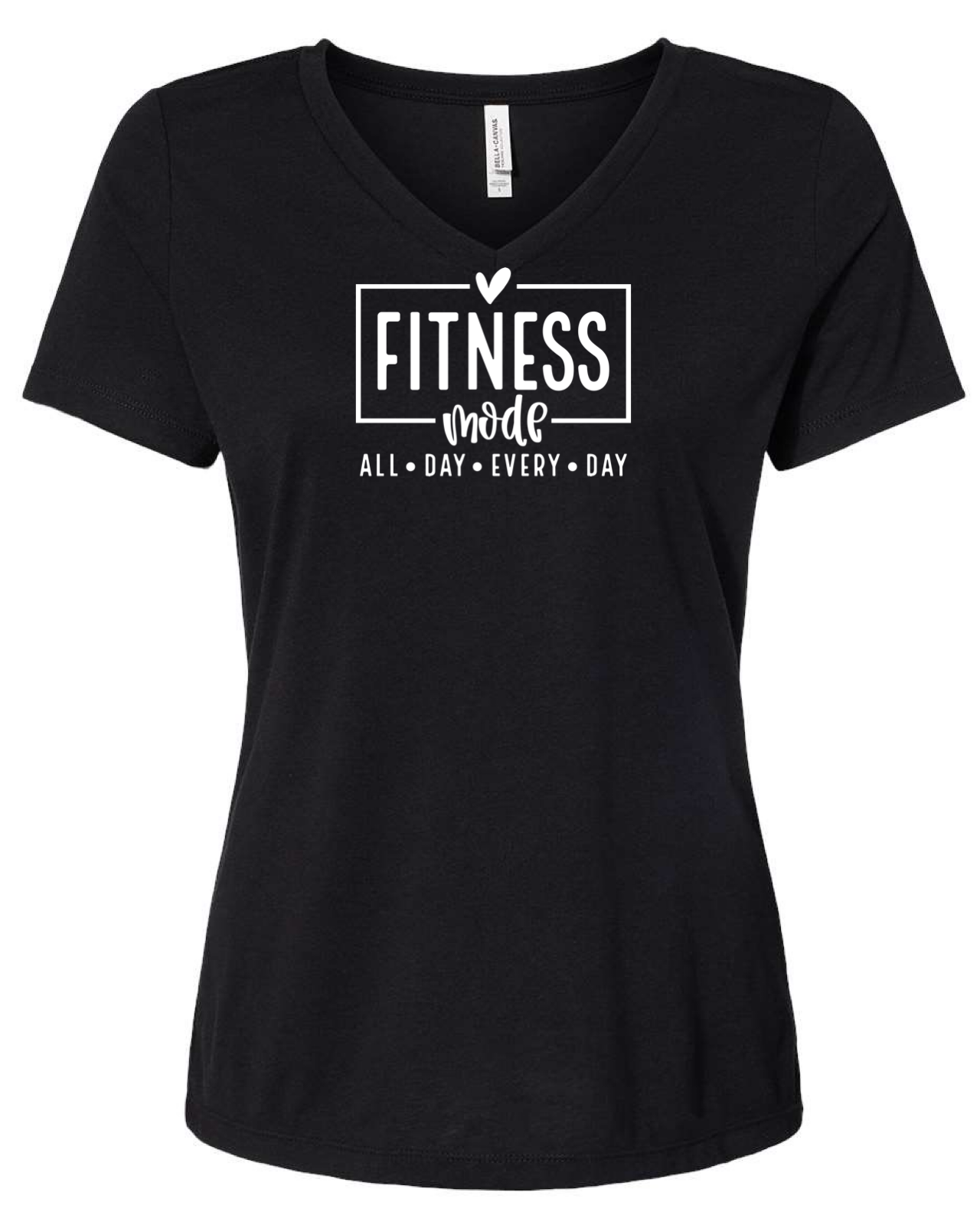 Fitness Mode Tri Blend V-Neck T-Shirt