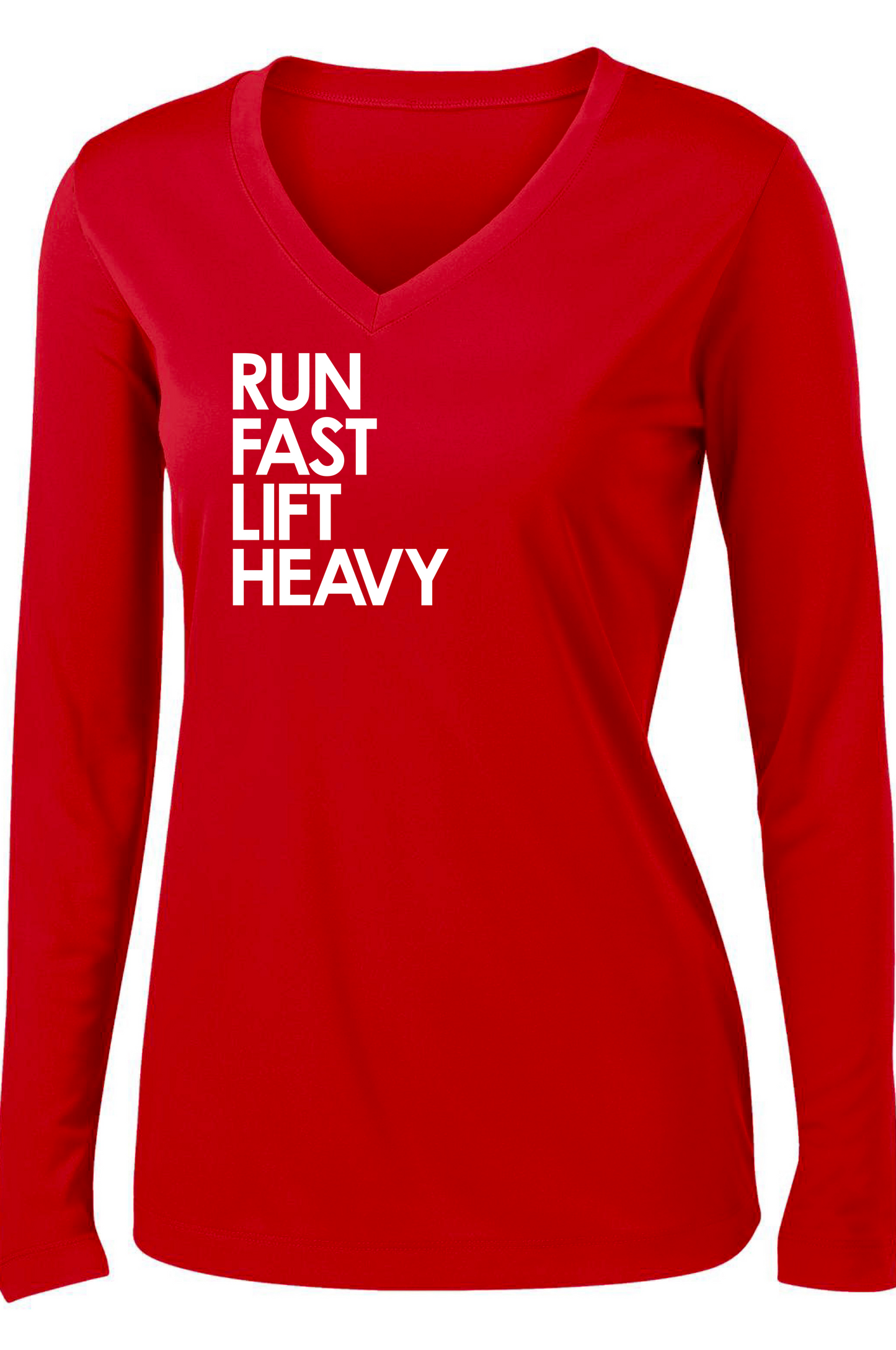 Run Fast Lift Heavy Long Sleeve T-shirt