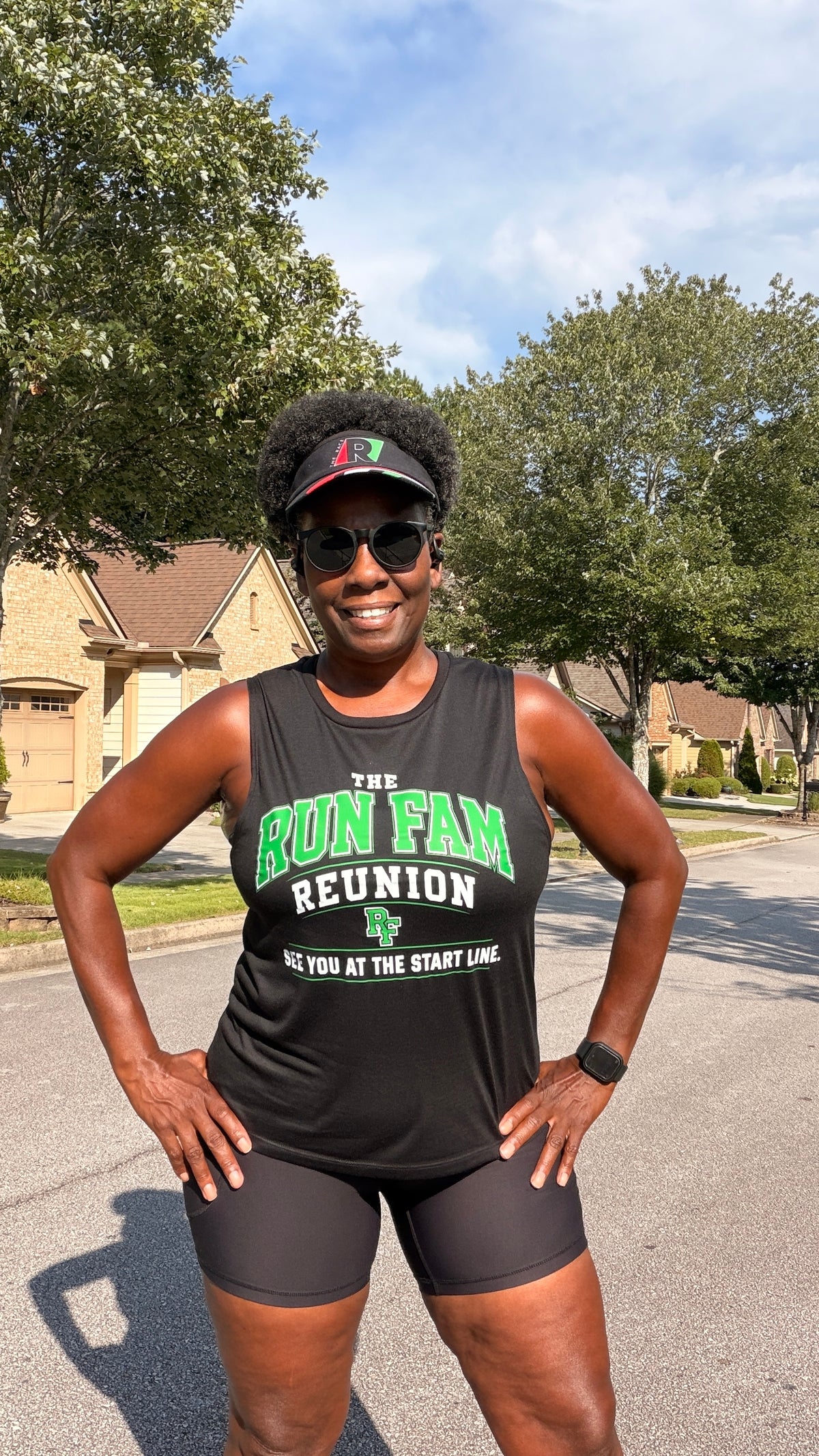 The Run Fam Reunion Muscle Tank