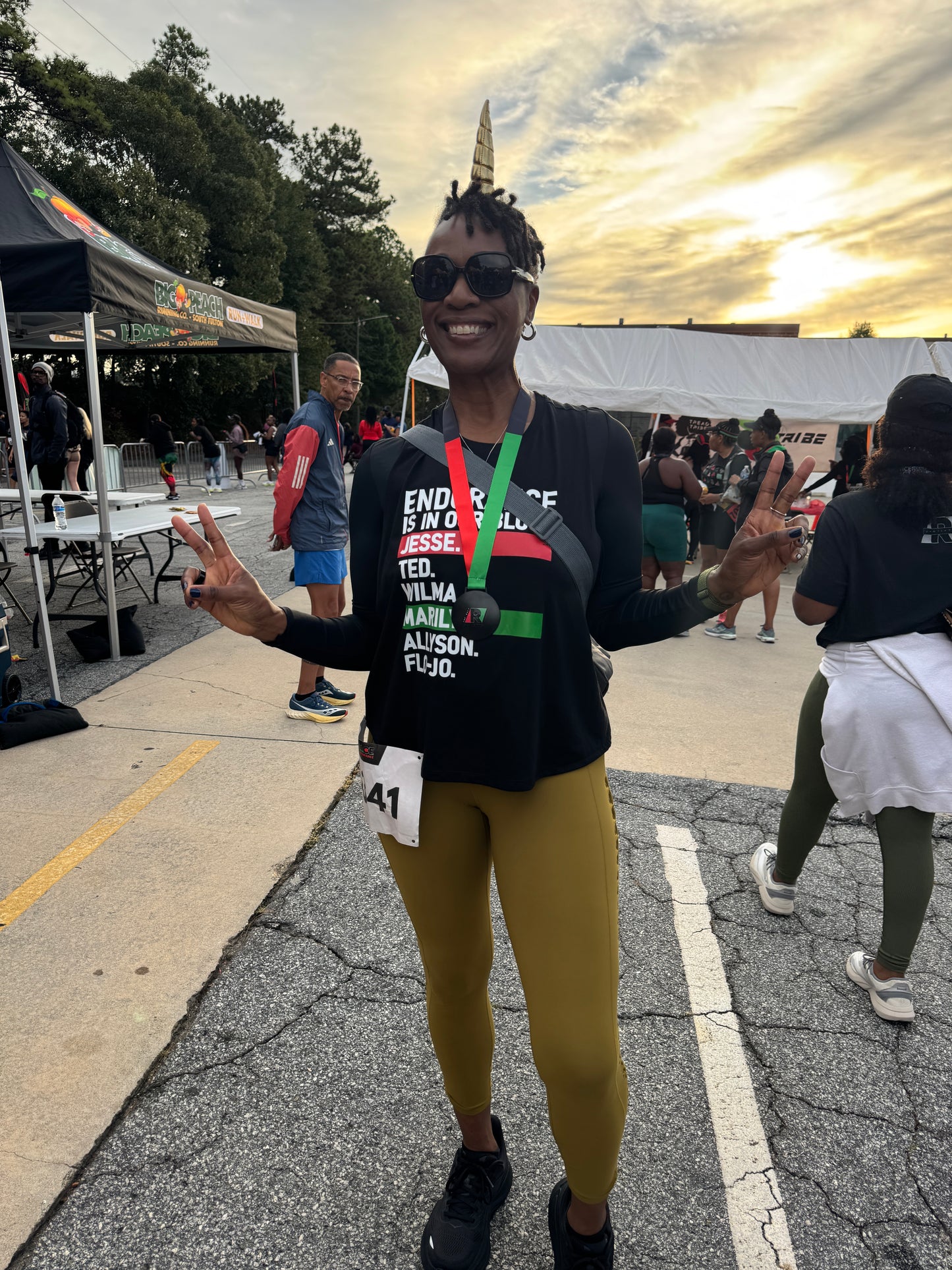 Endurance is in our Blood  Crop Tank