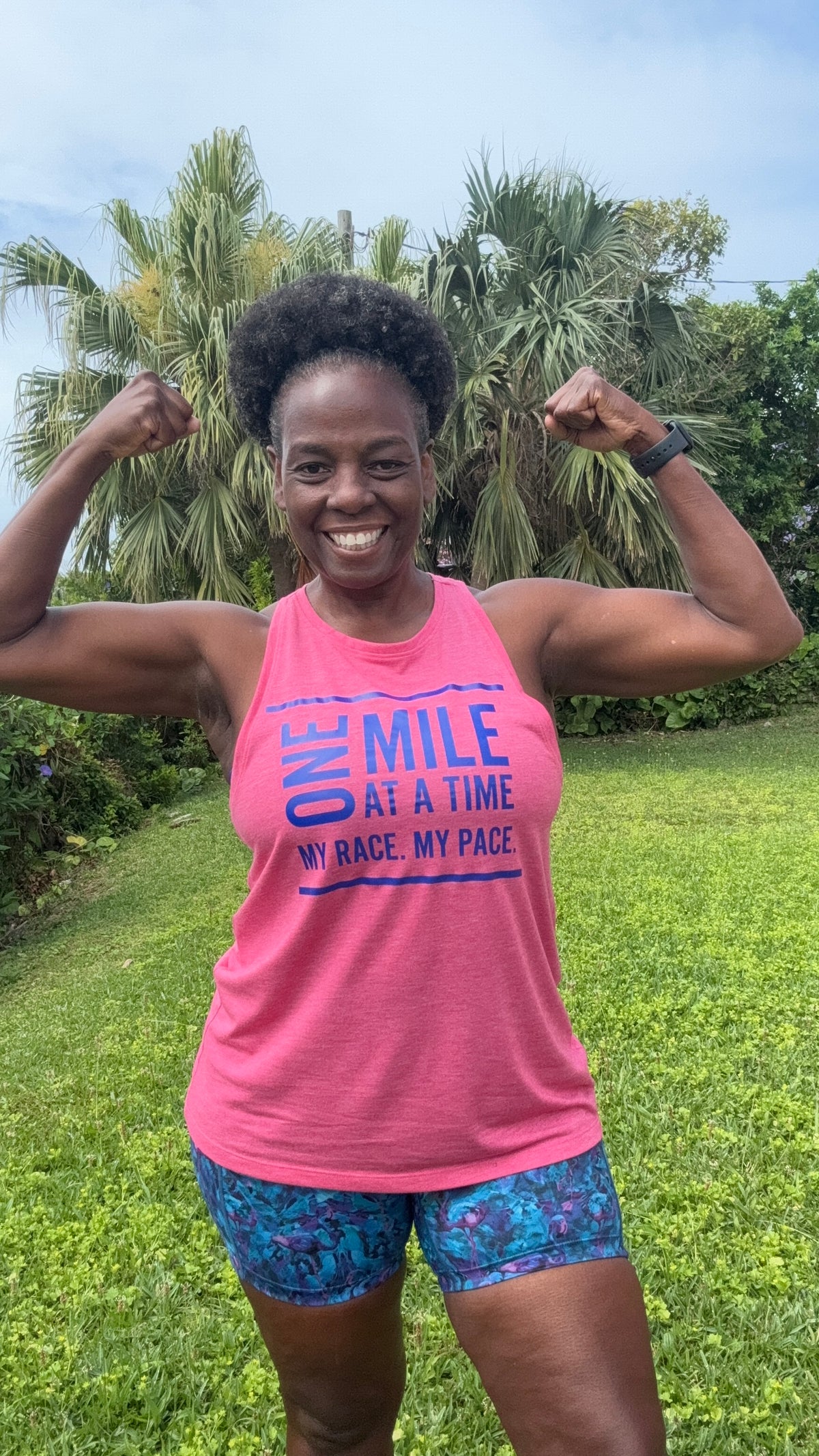 Your Race Your Pace Racerback Tank Top