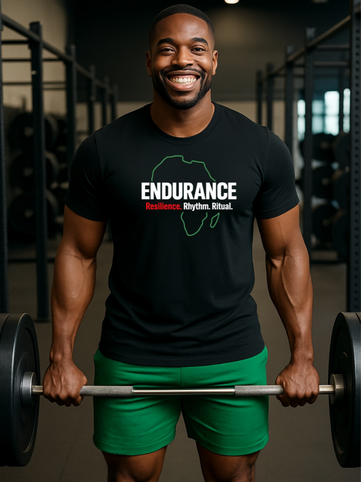 Endurance - Resilience. Rhythm. Ritual.  Performance T-shirt
