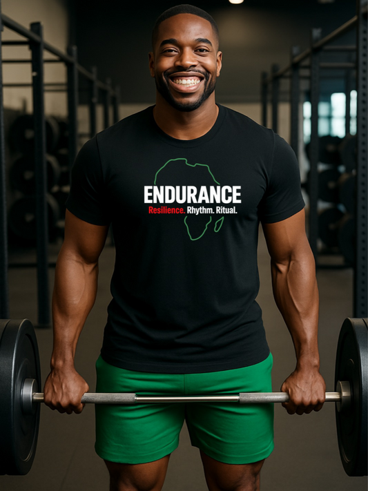 Endurance - Resilience. Rhythm. Ritual.  Performance T-shirt