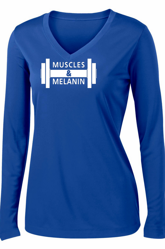 Muscles & Melanin Long Sleeve T-shirt