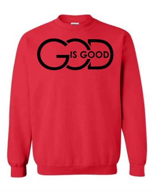 Men's God is Good Crewneck Sweatshirt